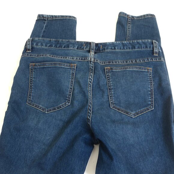 Free People High Rise Stretch Distressed Skinny Jeans Sz W 31 - Picture 5 of 9